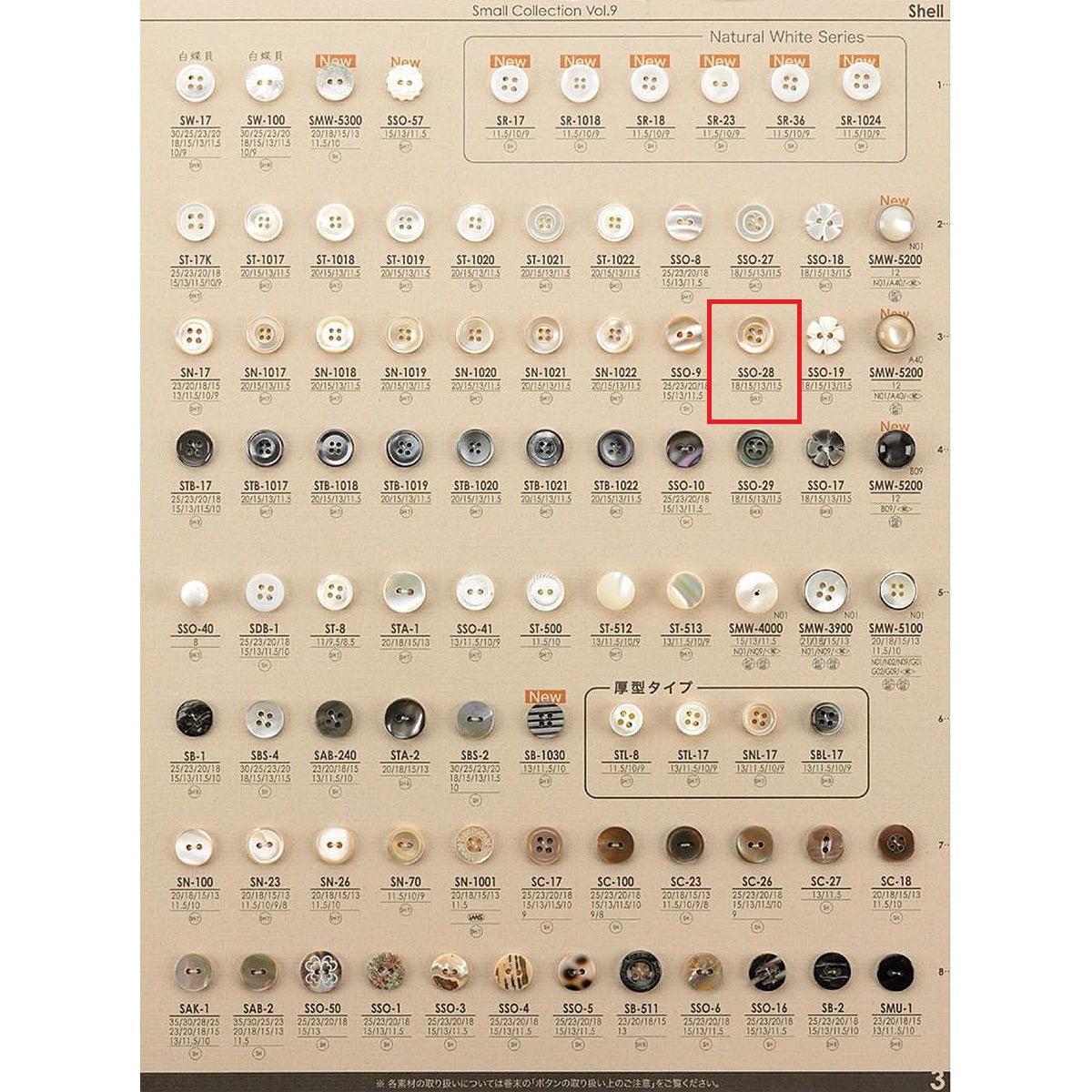SSO28 Sample Shell Button