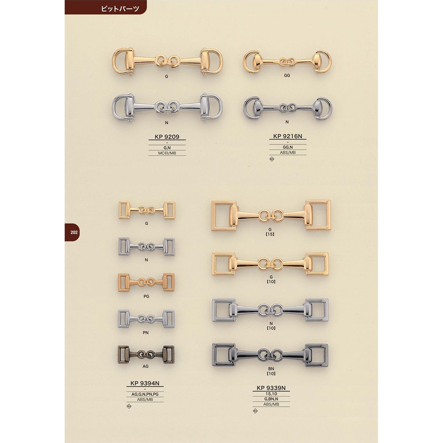 KP9394N Plated Bit Parts