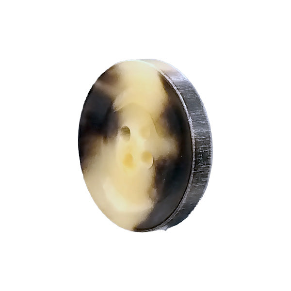 HB250-20mm サンプル 4つ穴 フチあり 水牛ボタン