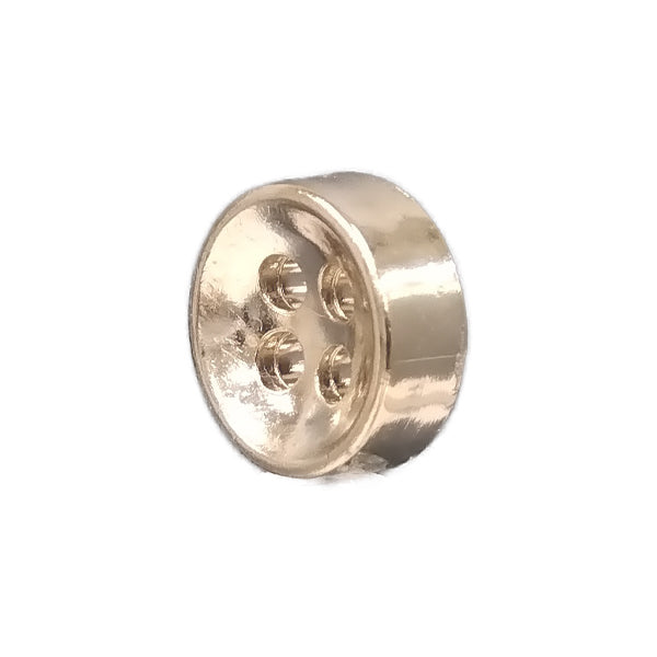 N14 サンプル 4つ穴 金属ボタン
