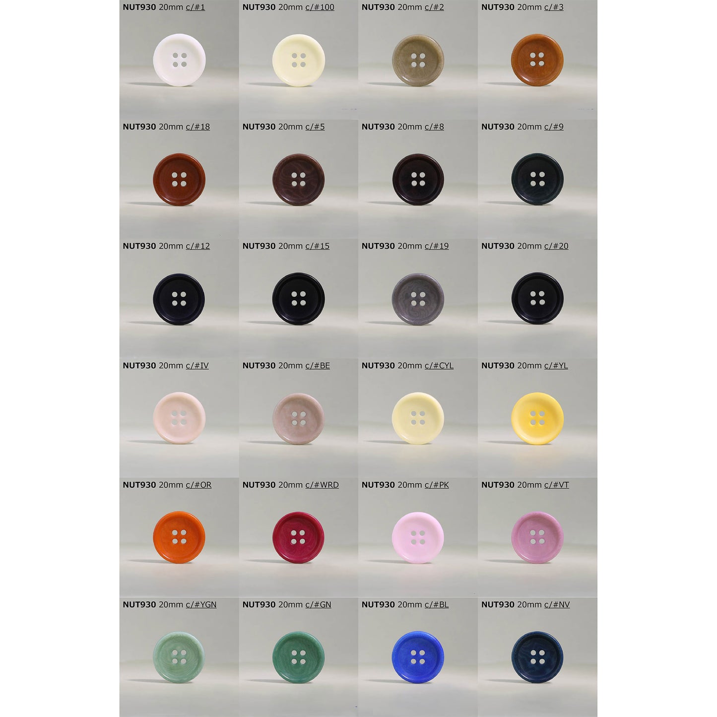 NUT930 螺母按钮