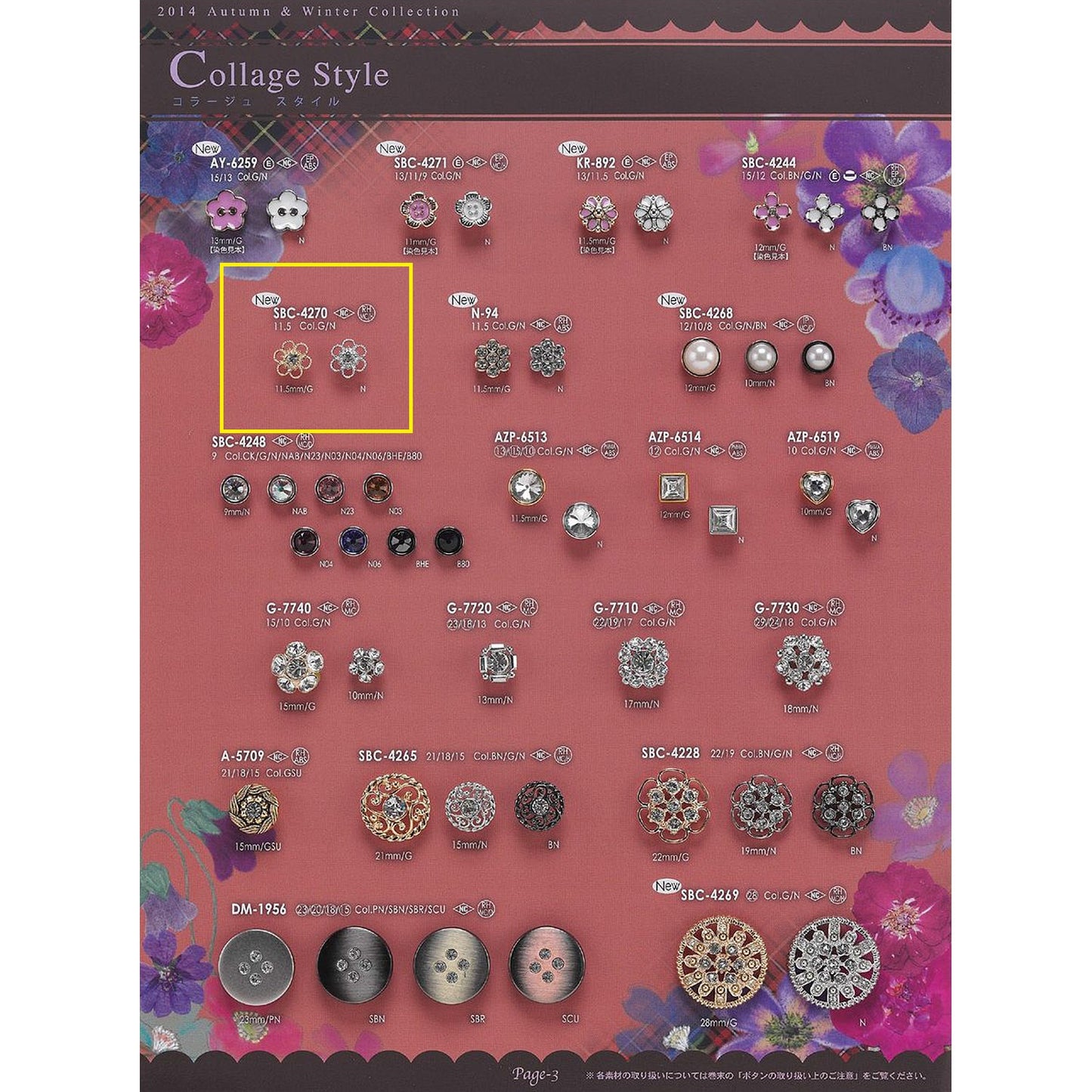 SBC4270 Sample Combination Button