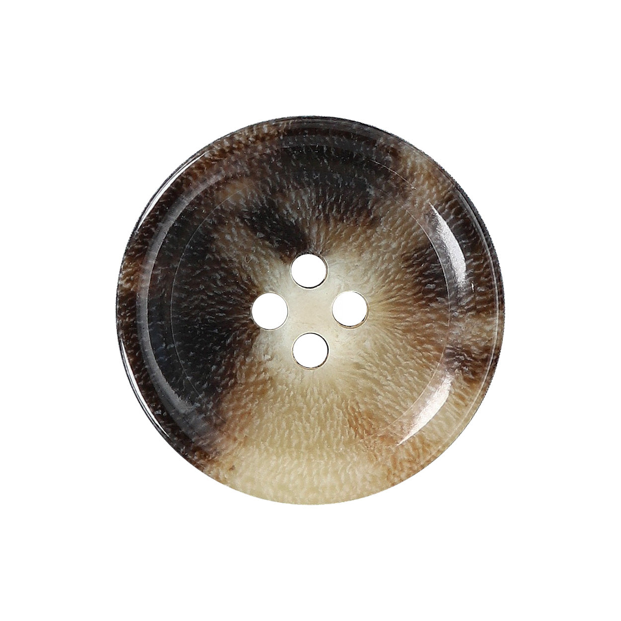 MONOHORN1 4-hole buffalo horn with urea buttons