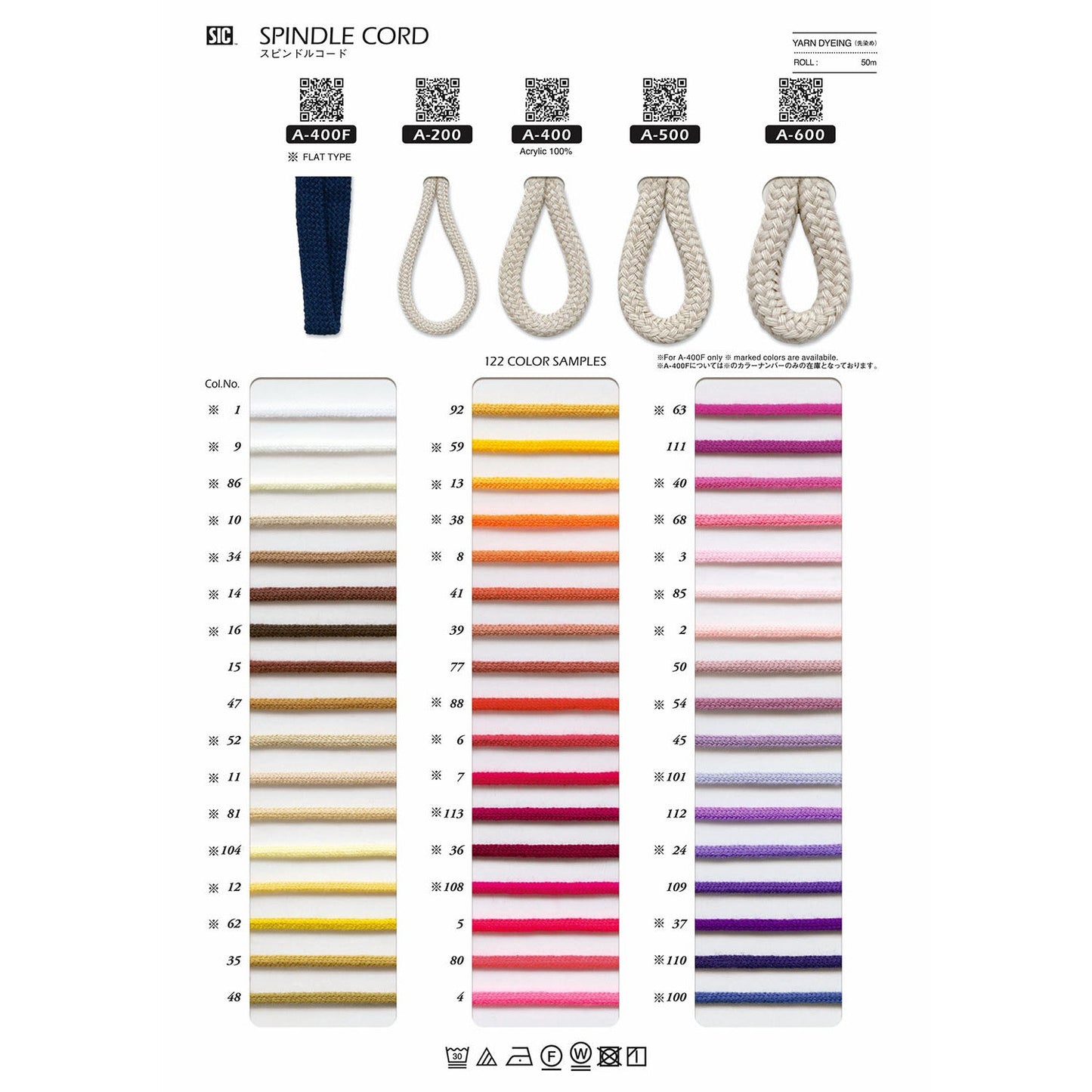 A-500 Sample Spindle Code