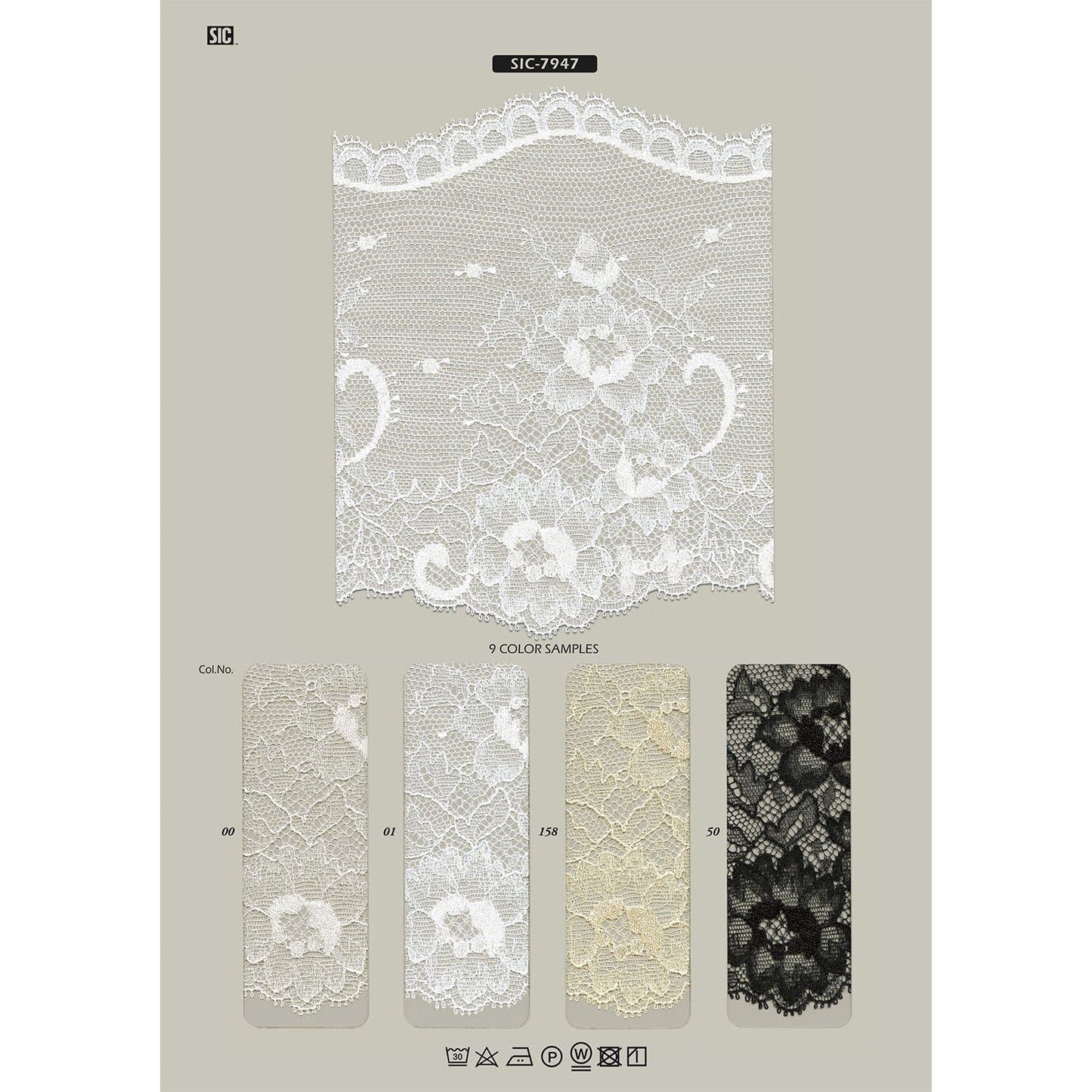 SIC-7947 Sample River Trimming Lace