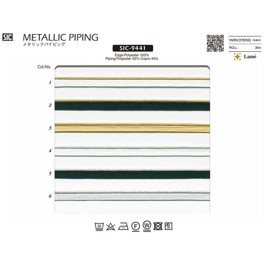 SIC-9441 Sample Metallic Piping