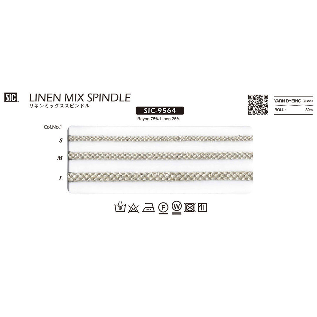 SIC-9564 Sample Linen Mix Spindle