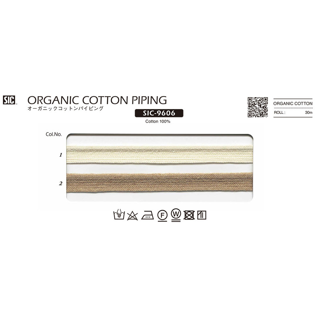 SIC-9606 Sample Organic Cotton Piping