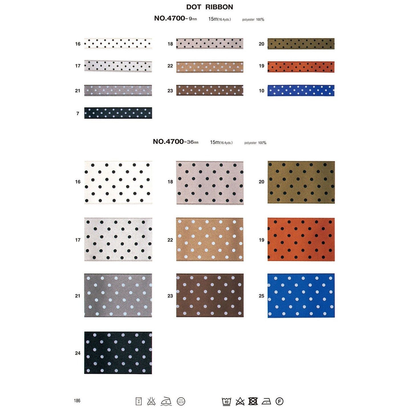 4700-9mm Sample Dot Ribbon
