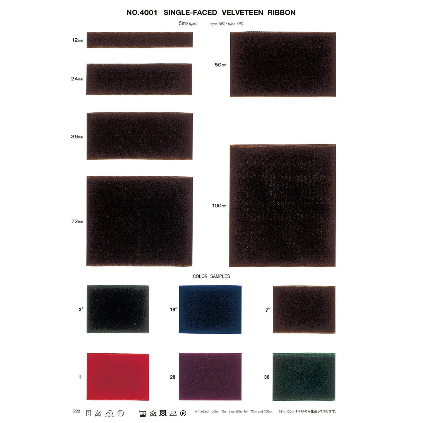 4001 Sample Single Face Bechin R