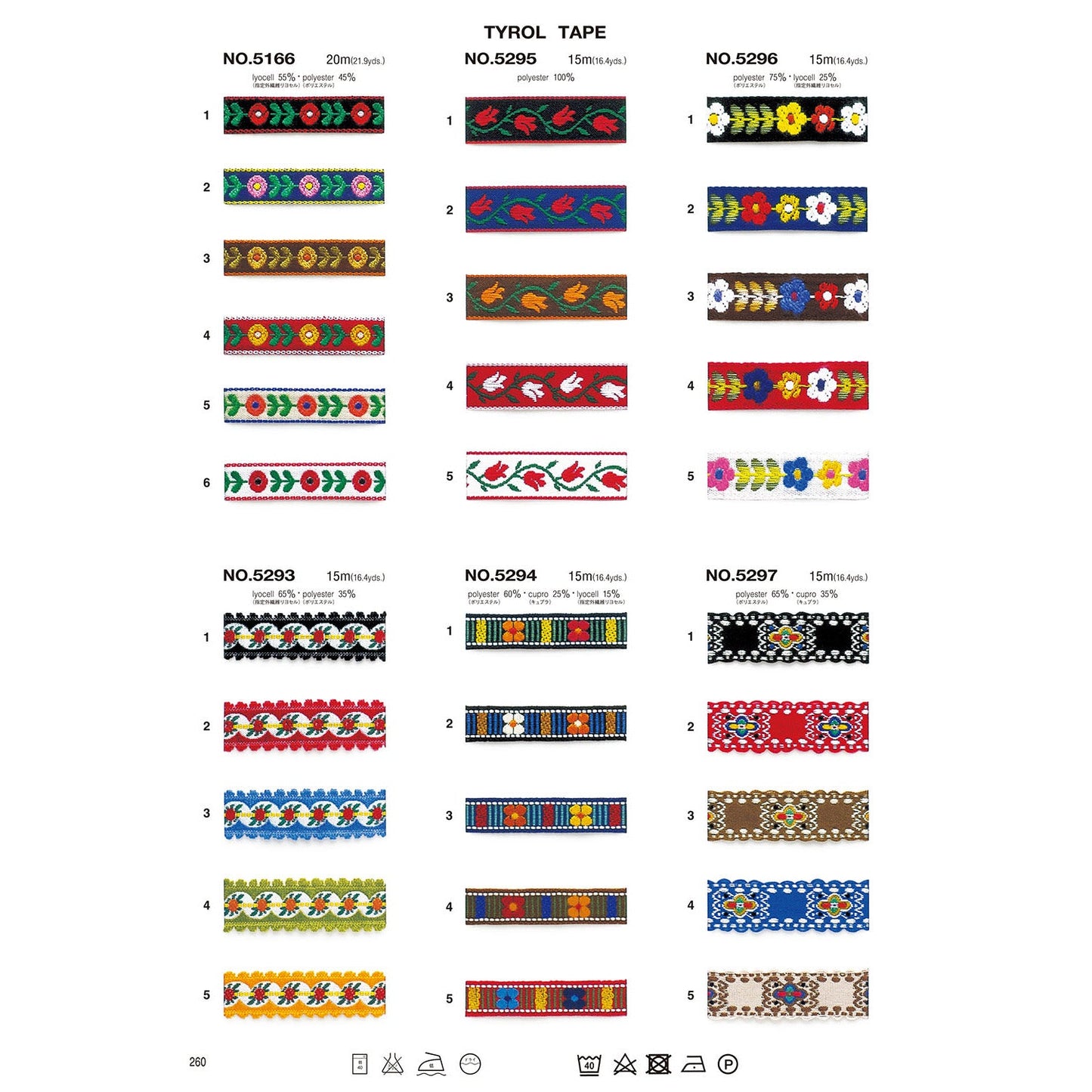 5297 Sample Tyrol Tape