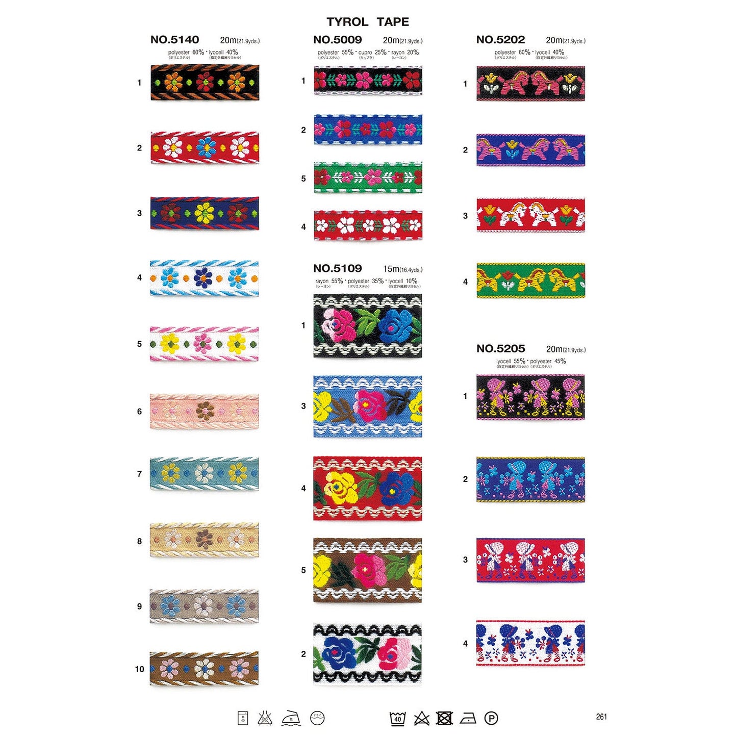 5009 Sample Tyrol Tape