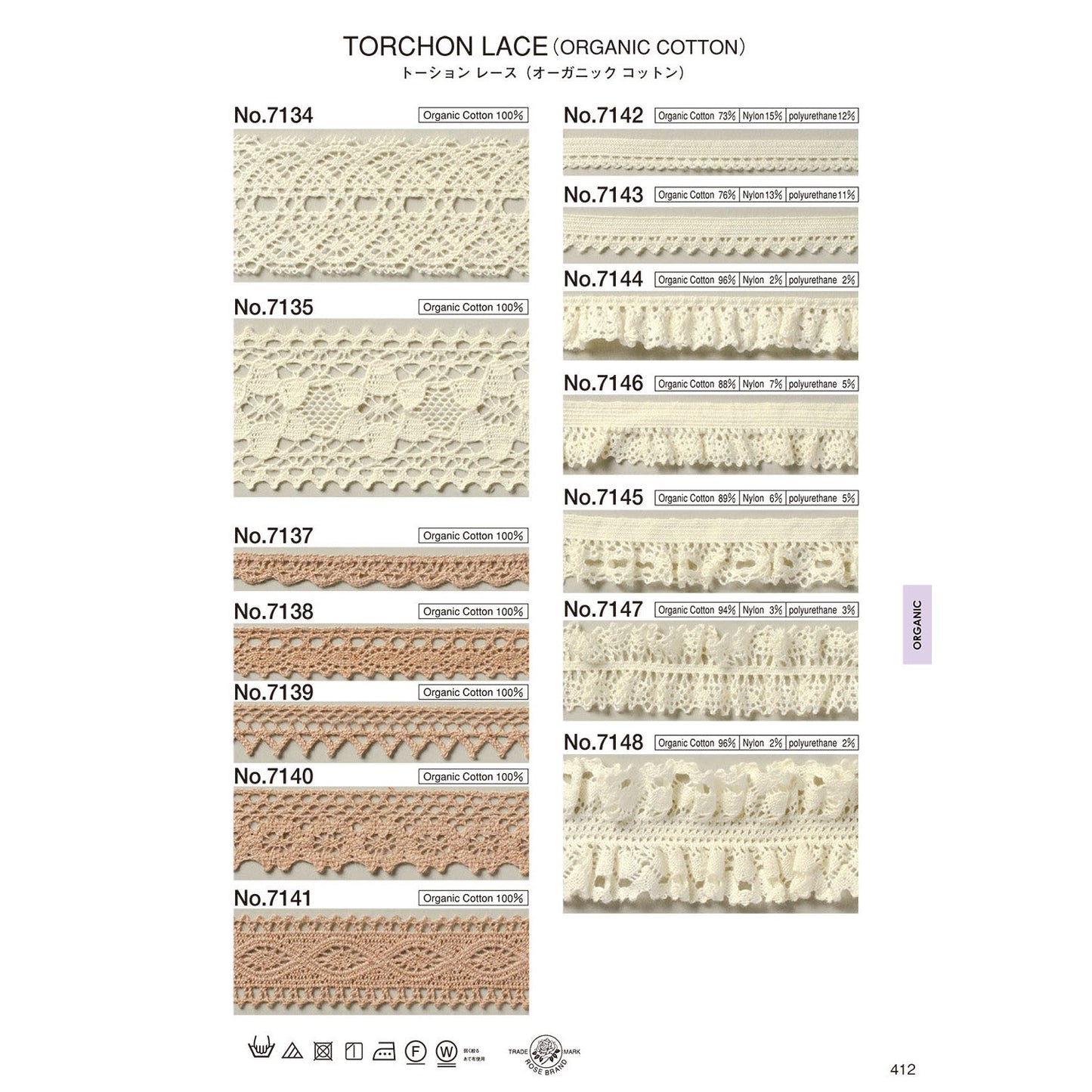 7137 Sample Torsion Lace