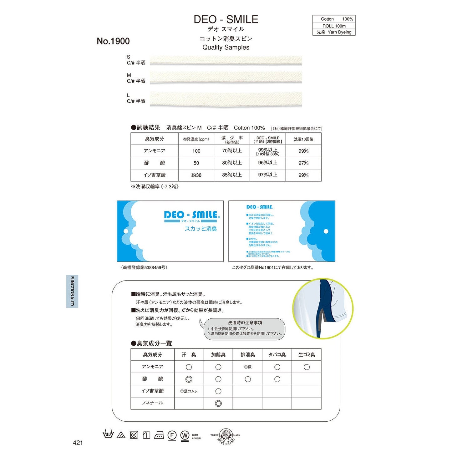 1900 Sample Deo Smile