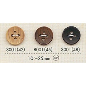 8001 Wood-like buttons
