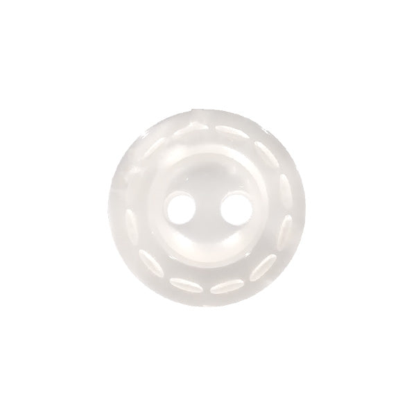 OPH327 Poly Carved Button