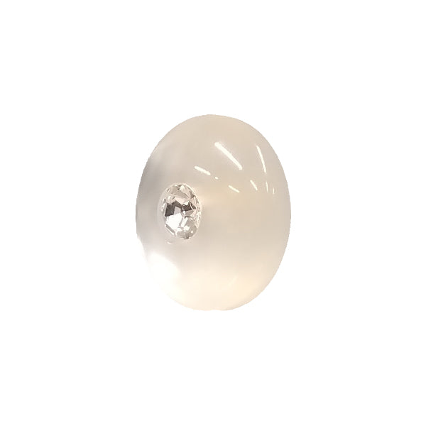 R175W Rhinestone Button