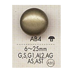 AB4 メッキ釦