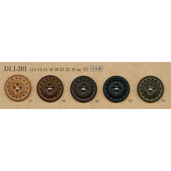 DLI201 真皮纽扣
