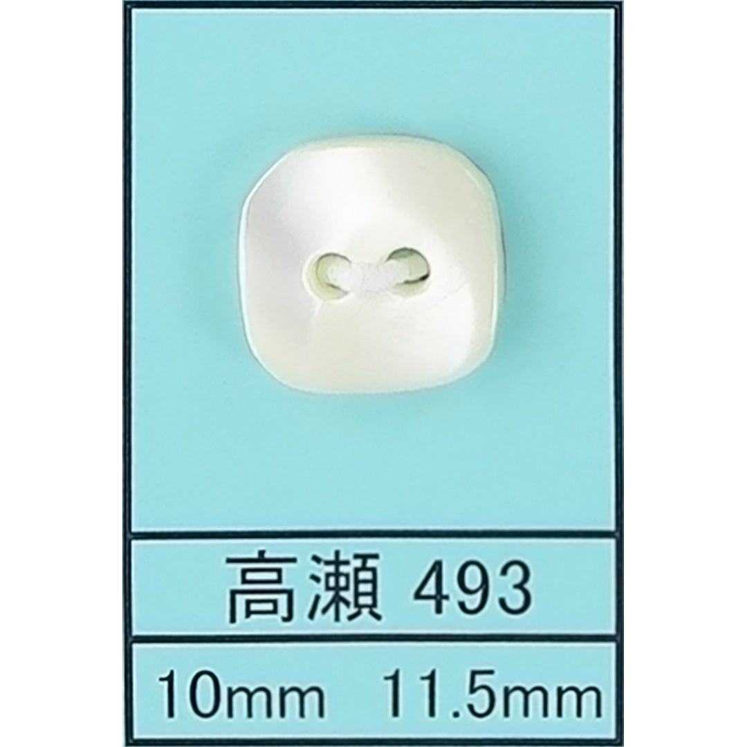 493 スクエア 貝ボタン 高瀬 サムネイル画像