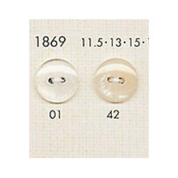 1869 Polyester Patterned Buttons