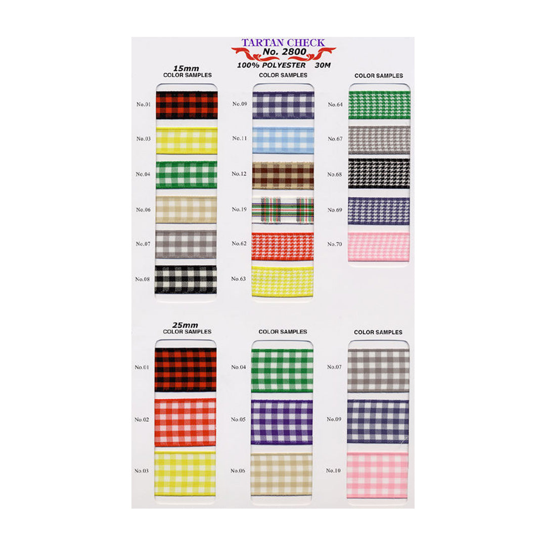 UR2800 Sample Tartan Check