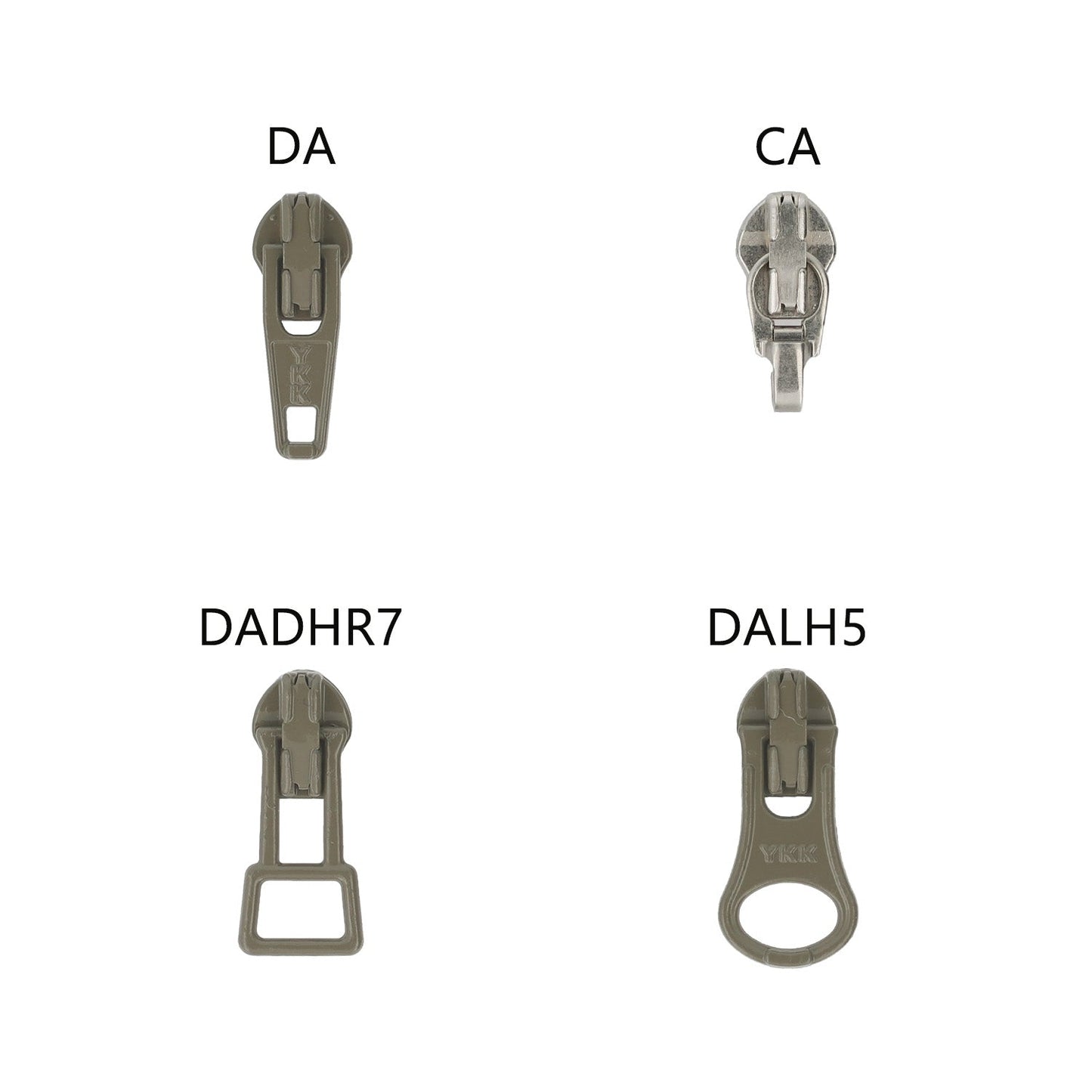 3CFMRDADR4 Manufacturer Order No. 3 Reverse Opening DADR4 Coil Zipper