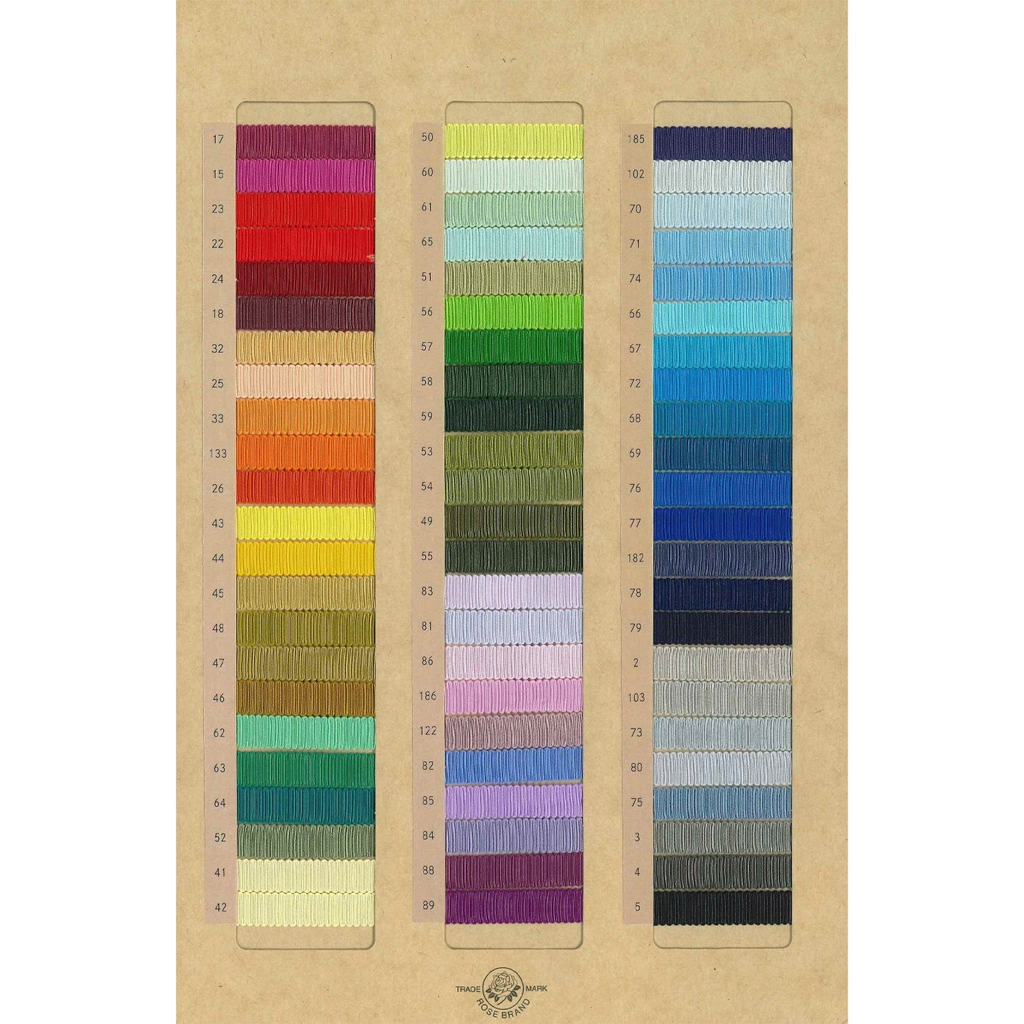 6055-50mm Sample Recycled Polyester Grosgrain Ribbon