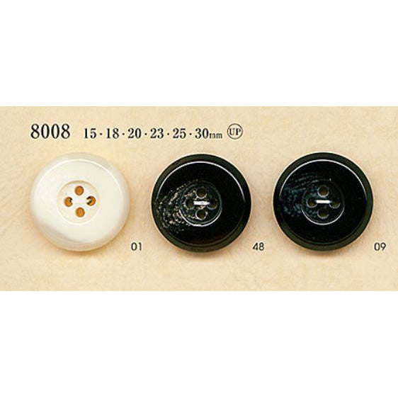 8008 Polyester buttons