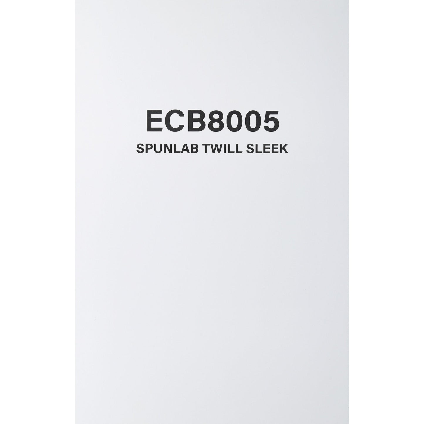 ECB8005 表紙