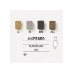 AXP5659 Plated Cord End