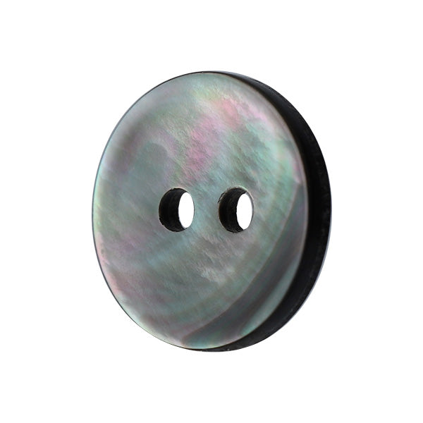 BAS104BK 貝ボタン (黒蝶)