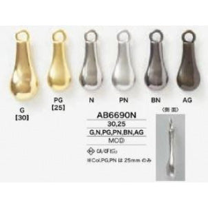 AB6690N Plated zipper point