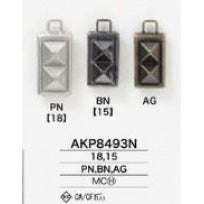 AKP8493N Plated zipper point