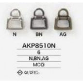 AKP8510N Plated zipper point