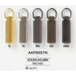 AKP8557N Plated zipper point