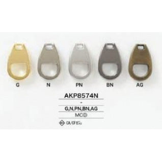 AKP8574N Plated zipper point