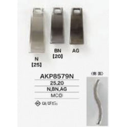 AKP8579N Plated zipper point