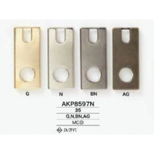AKP8597N Plated zipper point