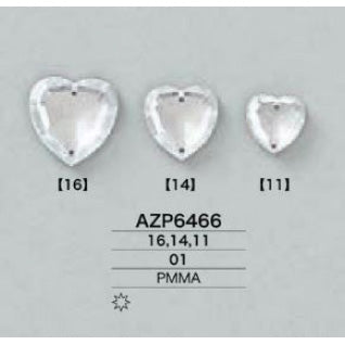 AZP6466 Sewn-on jewel parts