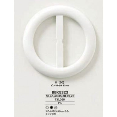 BBK5323 through-type buckle