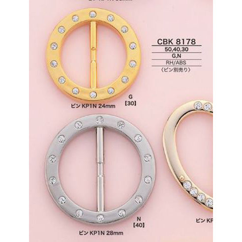 CBK8178 电镀光面贯通式带扣