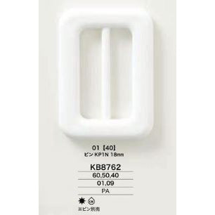 KB8762 through-type buckle