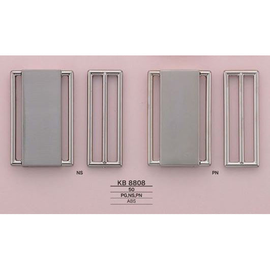 【廃番】KB8808 メッキ ファンクションバックル