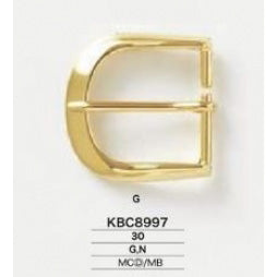 KBC8997 Glossy plated sail-shaped buckle