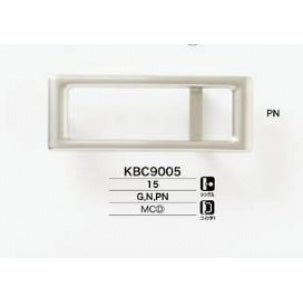 KBC9005 Plated Top Buckle