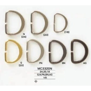 MC3320N メッキ Dカン