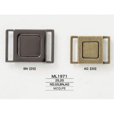 ML1971 Plated Function Buckle