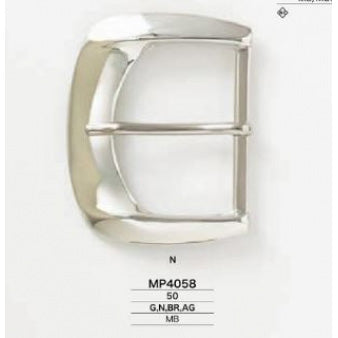 MP4058 Plated sail-shaped buckle