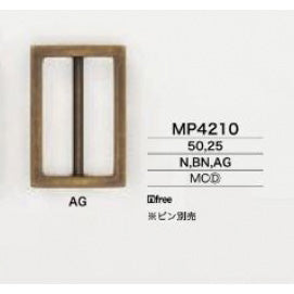 MP4210 Plated through-type buckle